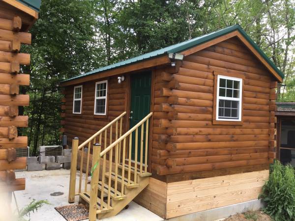 Genuine Log Cabin Tiny Home